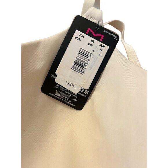 Maidenform 38 DD Demi Underwire T Shirt Bra Cream 38DD Lightly Padded NWT - Picture 3 of 5